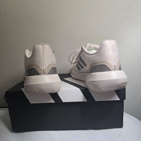 Adidas Women's Light Pink & Gray Runfalcon 3.0 W Running Shoes W Cloudfoam - 9.5 - Picture 2 of 7